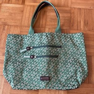 Tommy Hilfiger Green Shoulder Tote